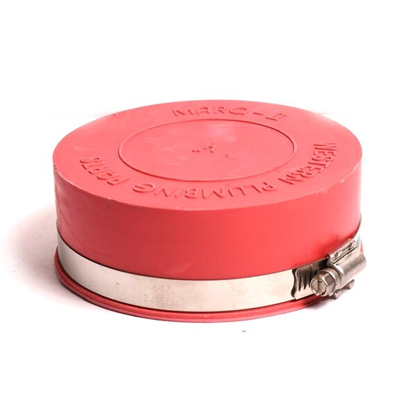 Thrifco Plumbing 4 Inch Rubber Test Cap 6722733 - main